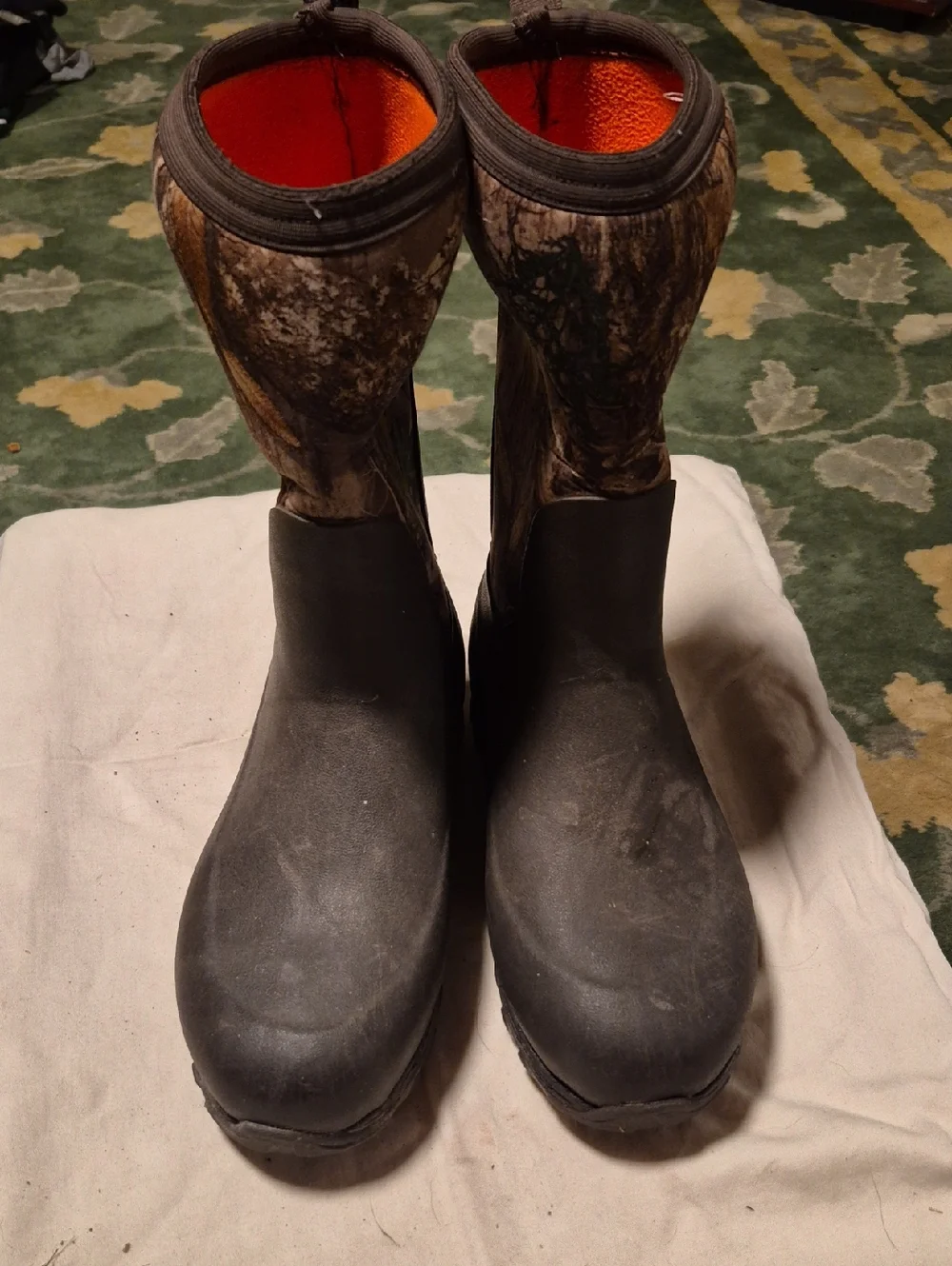 Men's Waterproof Insulated Hunting Boots - Brown/Camouflage